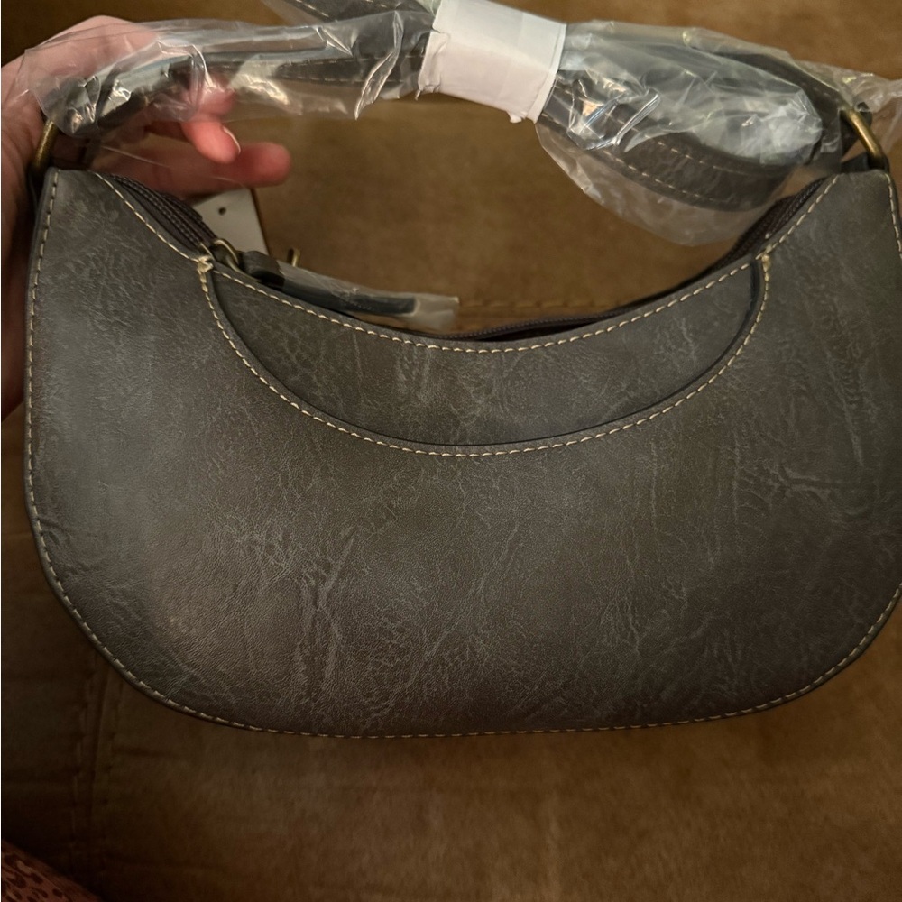 B.O.C. (Born Concept) Charcoal Gray Crossbody Bag - Picture 4 of 5